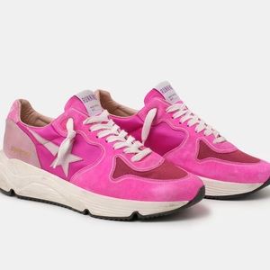 Golden Goose Fuchsia and pink Running Sole sneakers BRAND NEW Sz 41